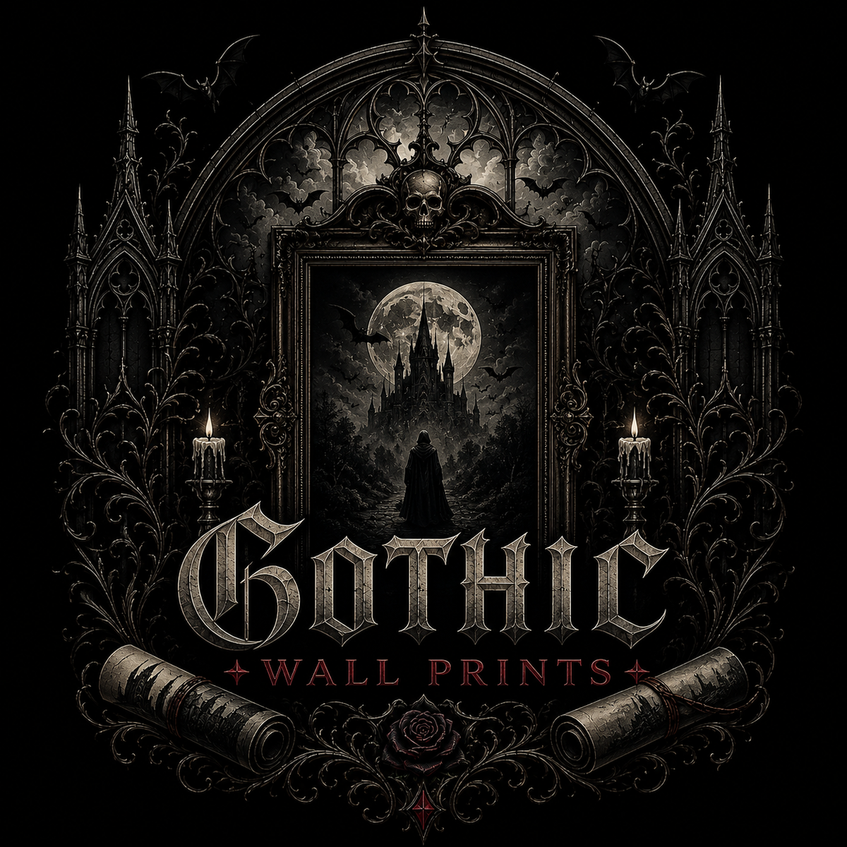 Gothic Wall Prints